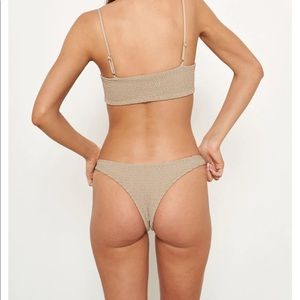 Alila Blue Brazilian Bikini Bottom